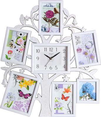 

Shree Shyam Crafts Generic Photo Frame(White, 6 Photos)