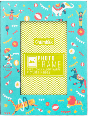 

Chumbak MDF Photo Frame(Blue, 1 Photos)