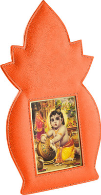 

Eco-Leatherette MDF Photo Frame(Orange, 1 Photos)