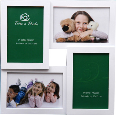 

Blacksmith Generic Photo Frame(White, 4 Photos)