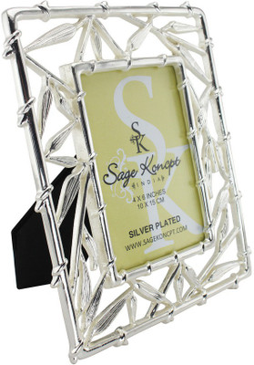 Sage Koncpt Generic Photo Frame(Silver, 1 Photo(s)) Sage Koncpt Generic Photo Frame(Silver, 1 Photo(s))