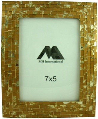 

MH MDF Photo Frame(Gold, 1 Photos)