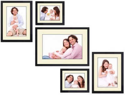 

Desi Frame MDF Photo Frame(Black, 5 Photos)