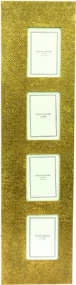 

Parikhya MDF Photo Frame(Gold, 4 Photos)