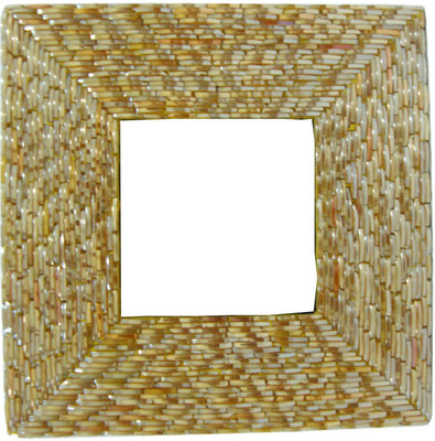 MH MDF Photo Frame(Gold, 1 Photos)