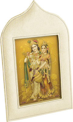 

Eco-Leatherette MDF Photo Frame(White, 1 Photos)