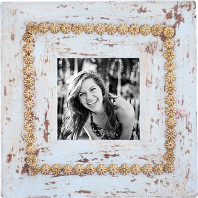 

Craftkriti Wood Photo Frame(Blue, 1 Photos)