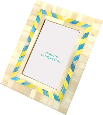 

Fashion Knack White Marble Photo Frame(Beige, 1 Photos)