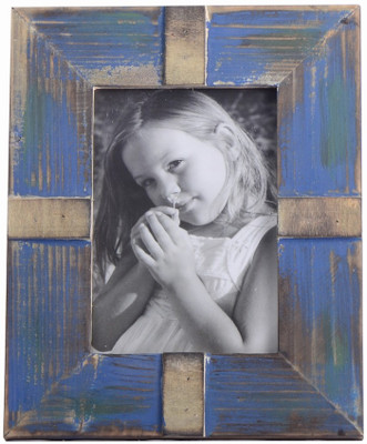 

Scrafts Wood Photo Frame(Blue, 1 Photos)