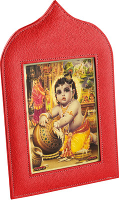 

Eco-Leatherette MDF Photo Frame(Red, 1 Photos)