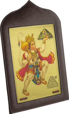 Eco-Leatherette MDF Photo Frame(Brown, 1 Photos)