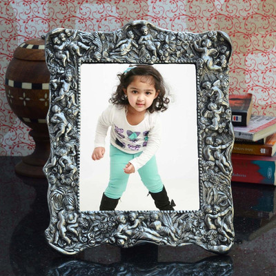 

eCraftIndia Generic Photo Frame(Silver, 1 Photos)