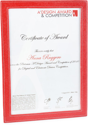 

Eco-Leatherette MDF Photo Frame(Red, 1 Photos)