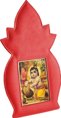 

Eco-Leatherette MDF Photo Frame(Red, 1 Photos)
