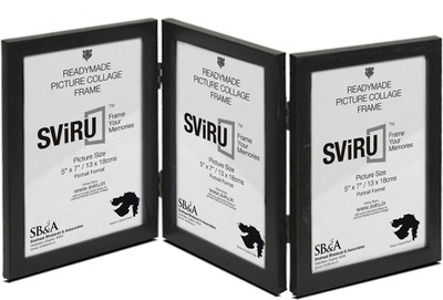 24% OFF on Sviru Glass Photo Frame(Black, 3 Photos) 24% OFF on Sviru Glass Photo Frame(Black, 3 Photos)