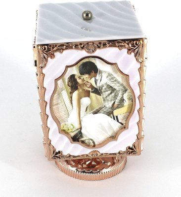 Swissport Acrylic Photo Frame(White, Gold, 4 Photos)