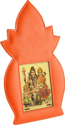 

Eco-Leatherette MDF Photo Frame(Orange, 1 Photos)