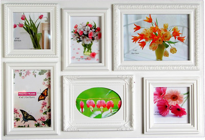 

Empreus MDF Photo Frame(White, 6 Photos)