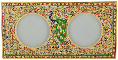 

Madhuraj Stoneware Photo Frame(Multicolor, 2 Photos)