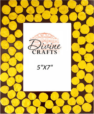 

DivineCrafts MDF Photo Frame(Multicolor, 1 Photos)
