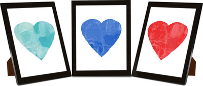 

Tied Ribbons Wood Photo Frame(Multicolor, 3 Photos)