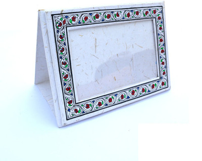 

Art Godaam Paper Crafts Photo Frame(White, 2 Photos)