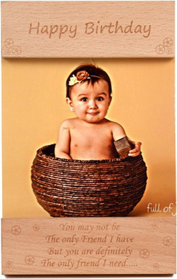 

Capturing Happiness Wood Photo Frame(Brown, 1 Photos)
