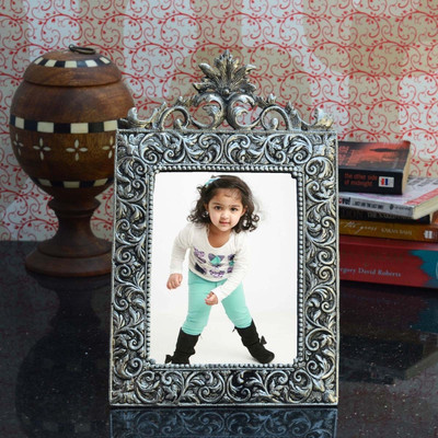 

eCraftIndia Generic Photo Frame(Silver, 1 Photos)