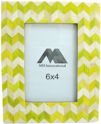 

MH MDF Photo Frame(Yellow, White, 1 Photos)