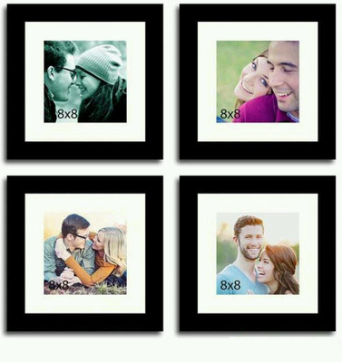 

Heritagecrafts MDF Photo Frame(Black, 4 Photos)