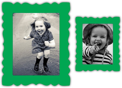 

Nourish Generic Photo Frame(Green, 2 Photos)