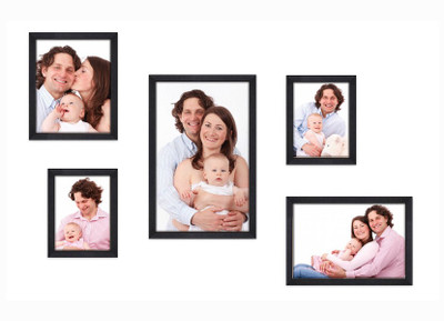 74% OFF on Bello MDF Photo Frame(Black, 5 Photos) 74% OFF on Bello MDF Photo Frame(Black, 5 Photos)
