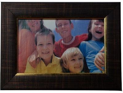 

Delight Wood Photo Frame(Black, 1 Photos)