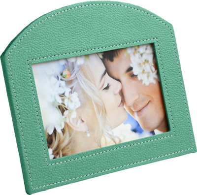 

Eco-Leatherette Paper Crafts Photo Frame(Light Green, 1 Photos)