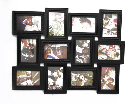 

Empreus MDF Photo Frame(Black, 12 Photos)