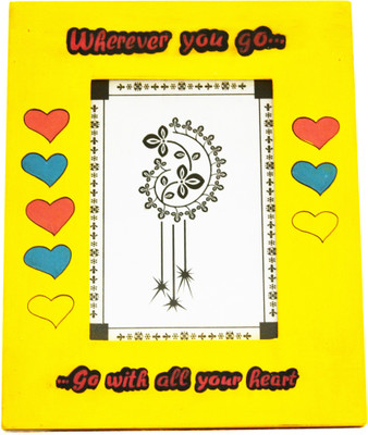 

Artlivo Wood Photo Frame(Yellow, 1 Photos)
