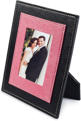Eco-Leatherette Generic Photo Frame(Pink, 1 Photos)