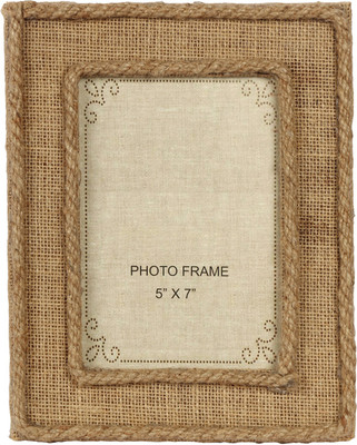 The Decor Mart Wood Photo Frame(Brown, 1 Photos)