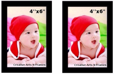 

Creative Arts n Frames Generic, Acrylic Photo Frame(Black, 2 Photos)