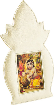 

Eco-Leatherette MDF Photo Frame(White, 1 Photos)