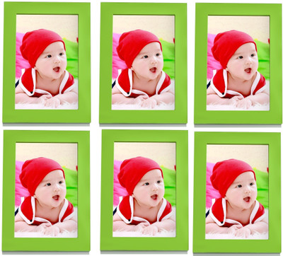 

Creative Arts n Frames Generic, Acrylic Photo Frame(Green, 6 Photos)