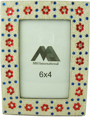 MH MDF Photo Frame(White, 1 Photos)