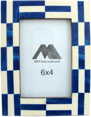 

MH MDF Photo Frame(Blue, White, 1 Photos)