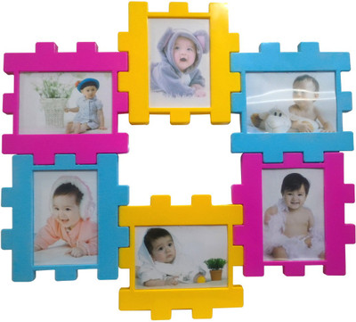 

Natali Traders Generic Photo Frame(Multicolor, 6 Photos)