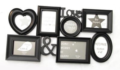 

Empreus MDF Photo Frame(Black, 7 Photos)