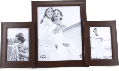 

Encore Generic Photo Frame(Brown, 3 Photos)
