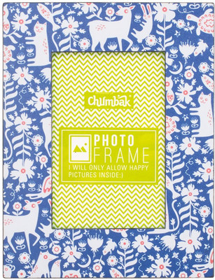 

Chumbak MDF Photo Frame(Purple, 1 Photos)