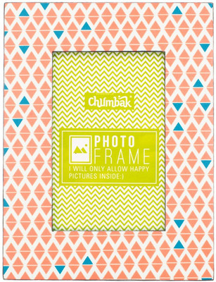 

Chumbak MDF Photo Frame(Pink, 1 Photos)