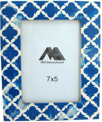 

MH MDF Photo Frame(Light Blue, White, 1 Photos)