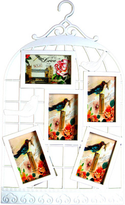

Empreus MDF Photo Frame(White, 5 Photos)